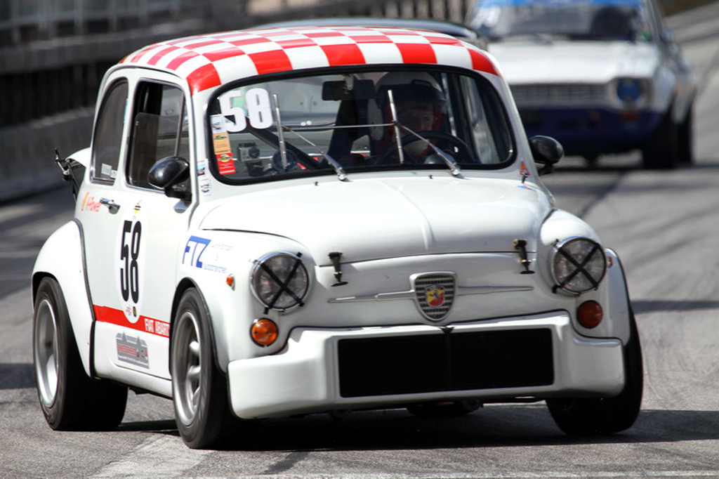 Igen en rigtig flot Abarth.
(Foto: Motorsporten.dk)